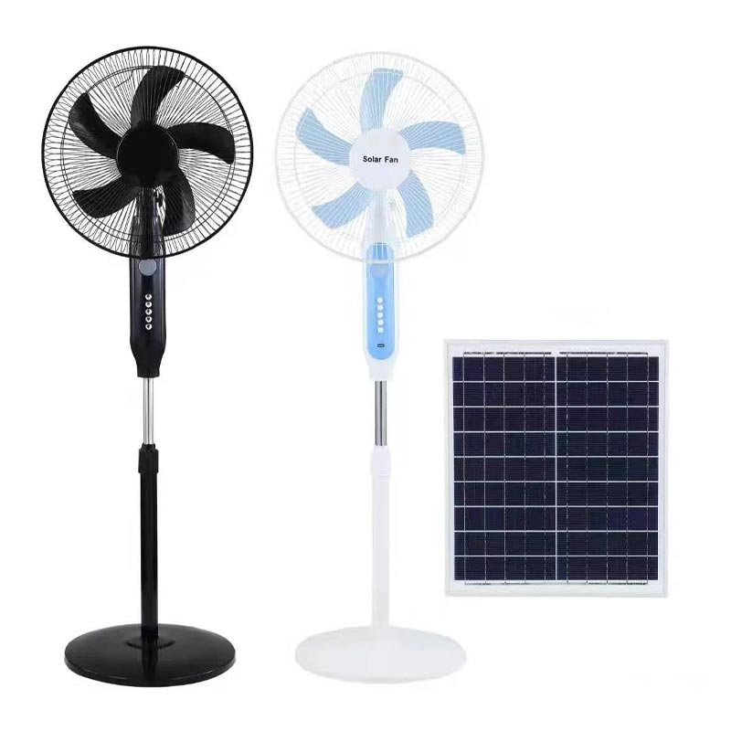 16" Solar stand fan